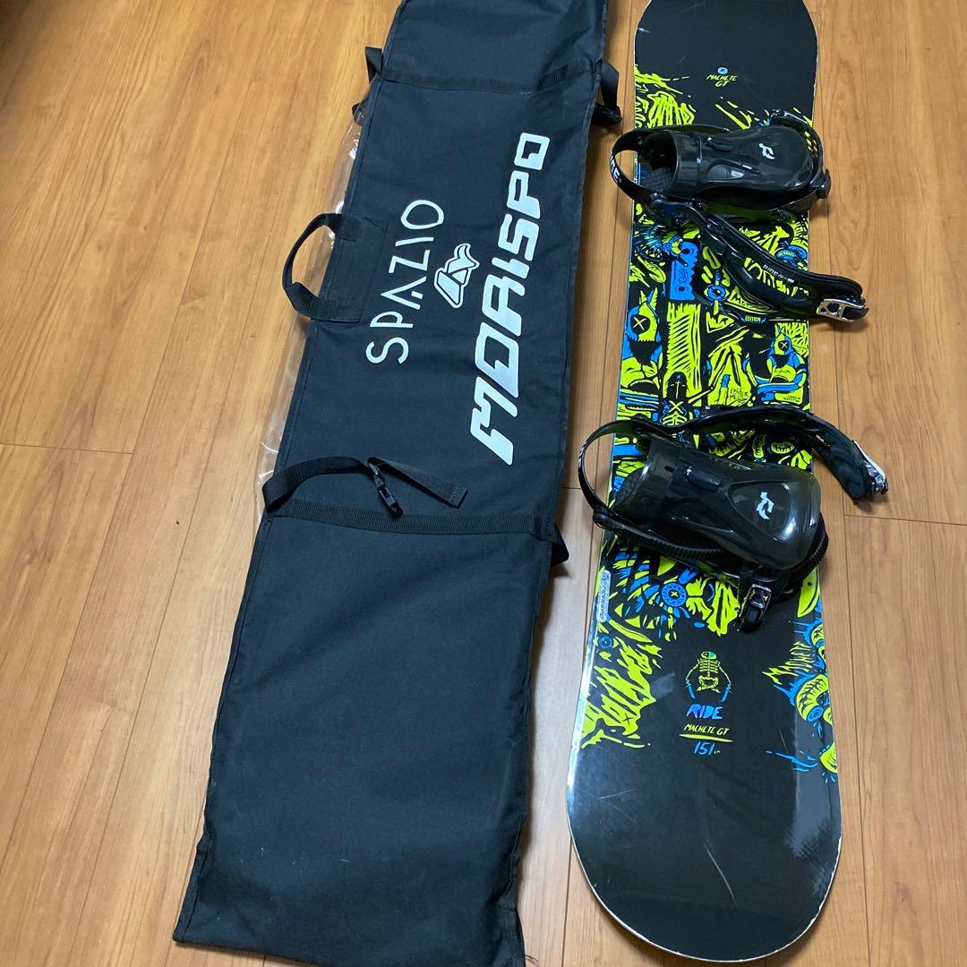 RIDEスノーボード、ブーツ、グローブとIXNINEゴーグルとその他ウェア等