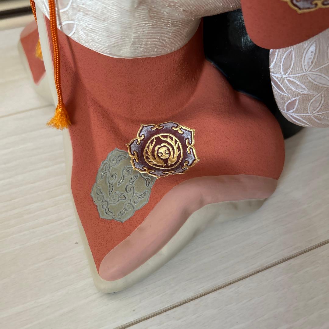 人間国宝 無形文化財保持者 宗田源造作 博多人形 青締★直接お取引限定おまけ付き