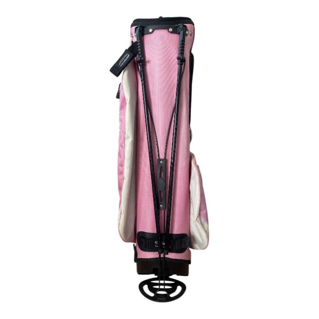 パーリーゲイツ スタンド キャディ バッグ ピンク 軽量 7分割