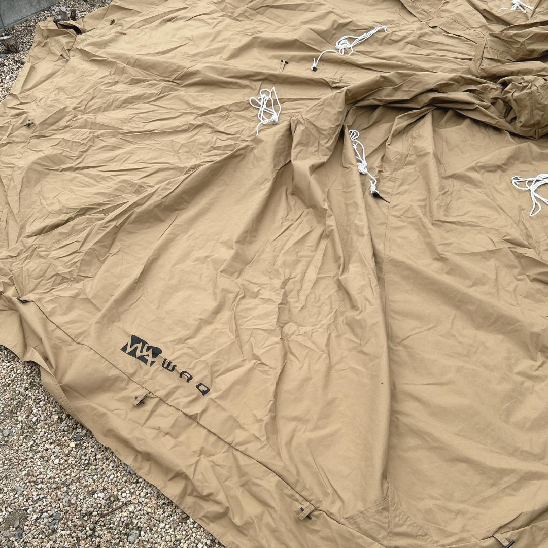 WAQ Alpha TC/FT ファミリー 4-5人用 ワンポール 煙突穴なし