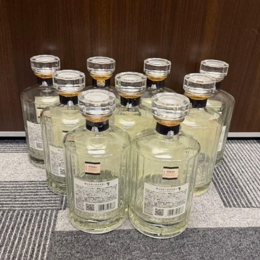 響ジャパニーズハーモニー空瓶9本【値引き交渉不可】