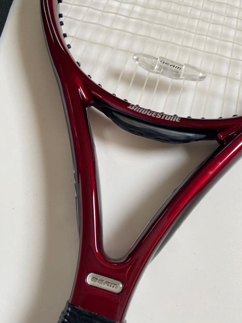 未使用 テニスラケット ブリヂストン ウィングビーム MD 35 ケース付き