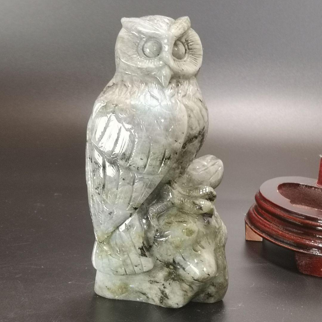 2.ラブラドライトライト　ふくろう　処分