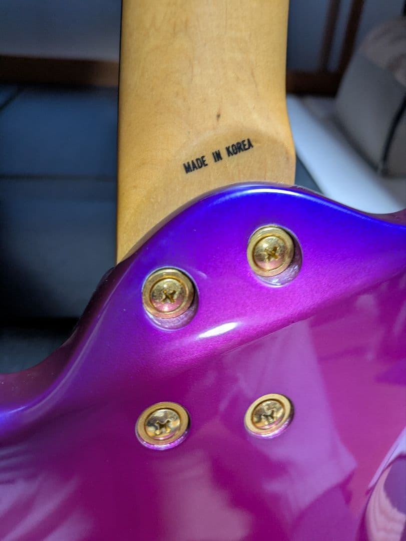 アリアプロⅡ　パープル エレキギター