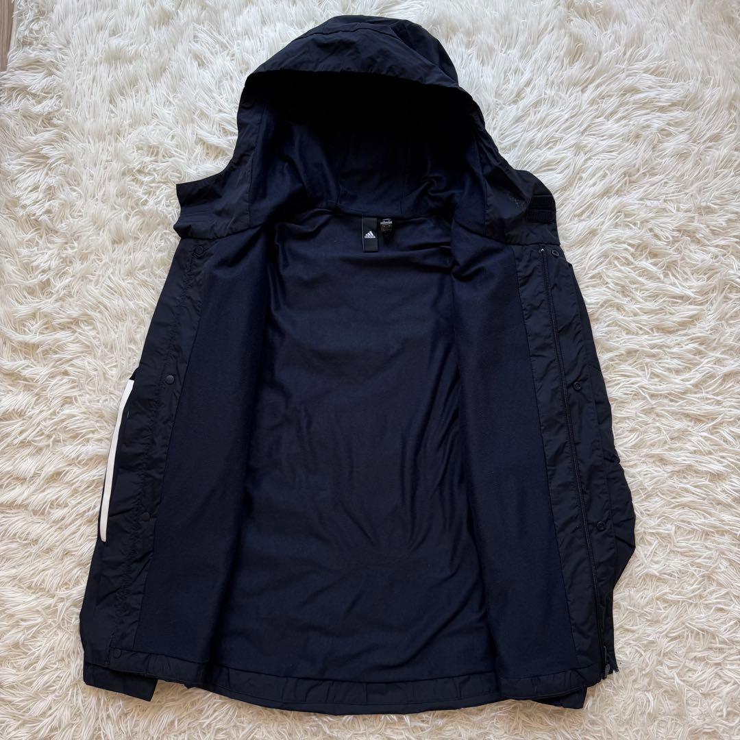 adidasアディダス セットアップ ナイロン CLIMASTORM ネイビーL