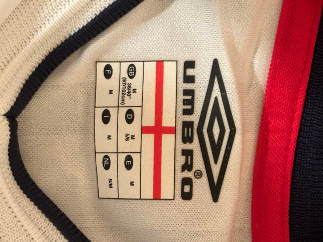 UMBRO イングランド代表 BECKHAM 7 シャツ M