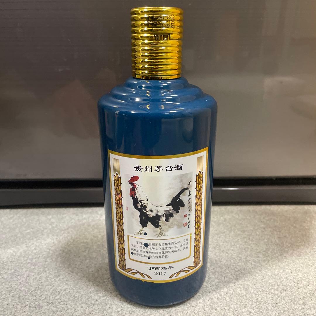 貴州茅台酒 丁酉鸡 茅台酒 2017年 53％ 未開栓　中国酒