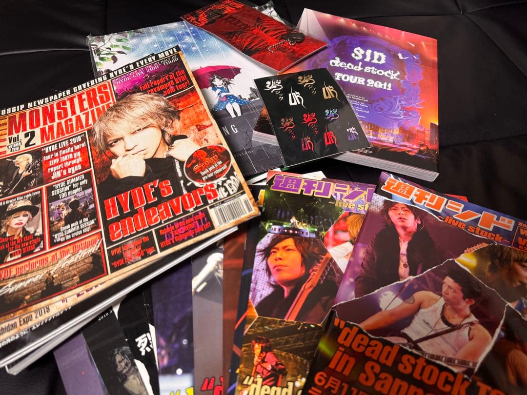 シド　明希　ラルク　hyde ABC グッズ等まとめ