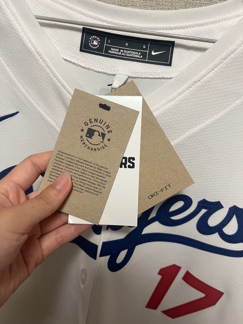 大谷翔平　ドジャースレプリカユニフォーム　ナイキ製L 新品未使用