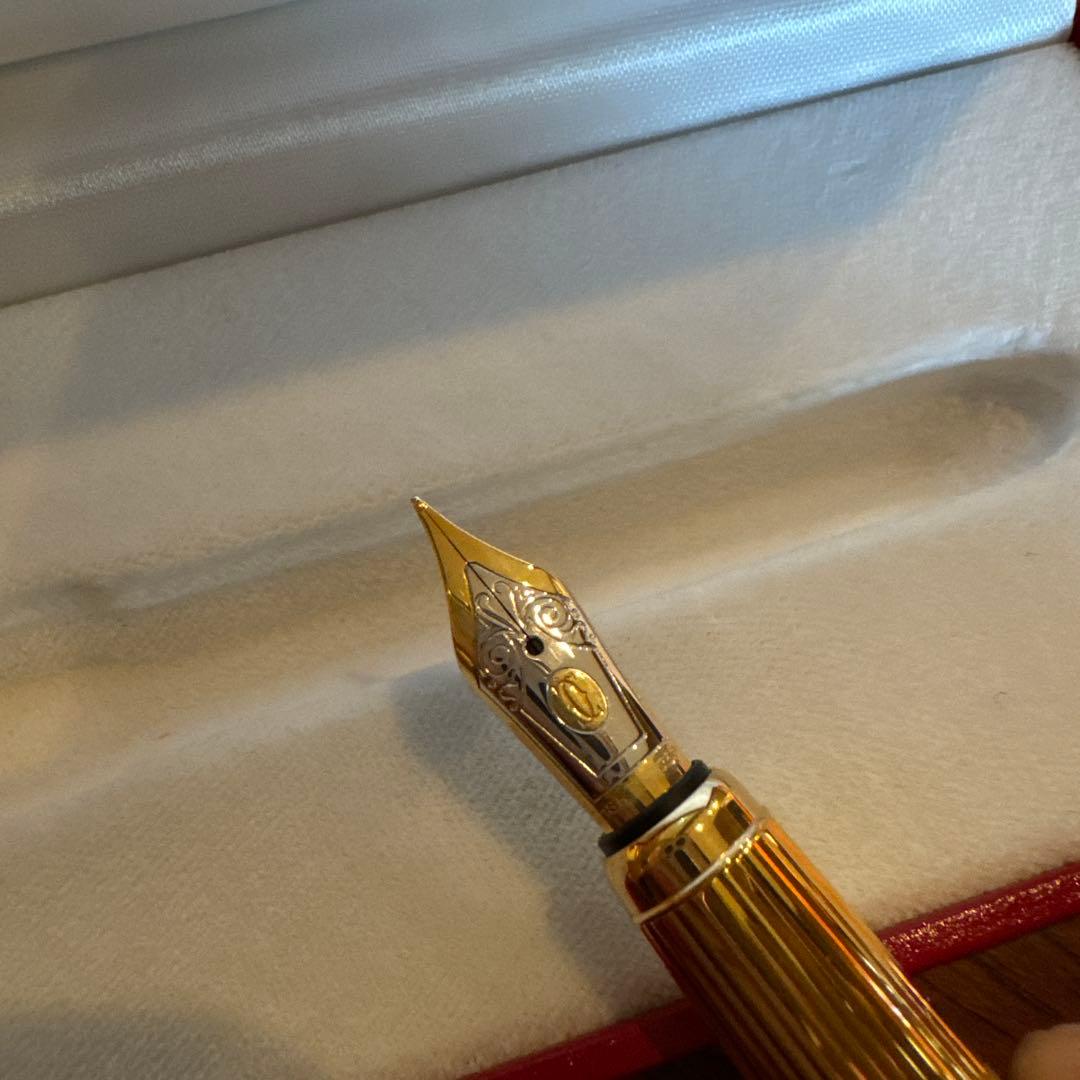 Must de Cartier カルティエ 万年筆 18k