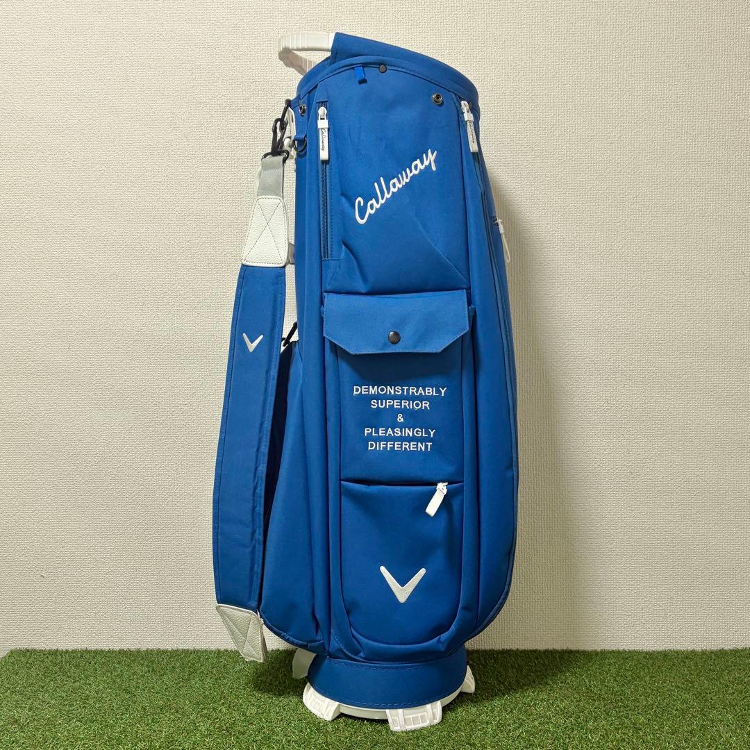 状態良好｜キャロウェイ　アドバンス　キャディバッグ　22JM　ブルー　青