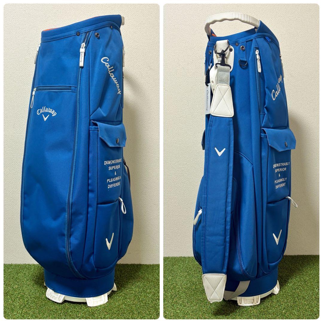 状態良好｜キャロウェイ　アドバンス　キャディバッグ　22JM　ブルー　青
