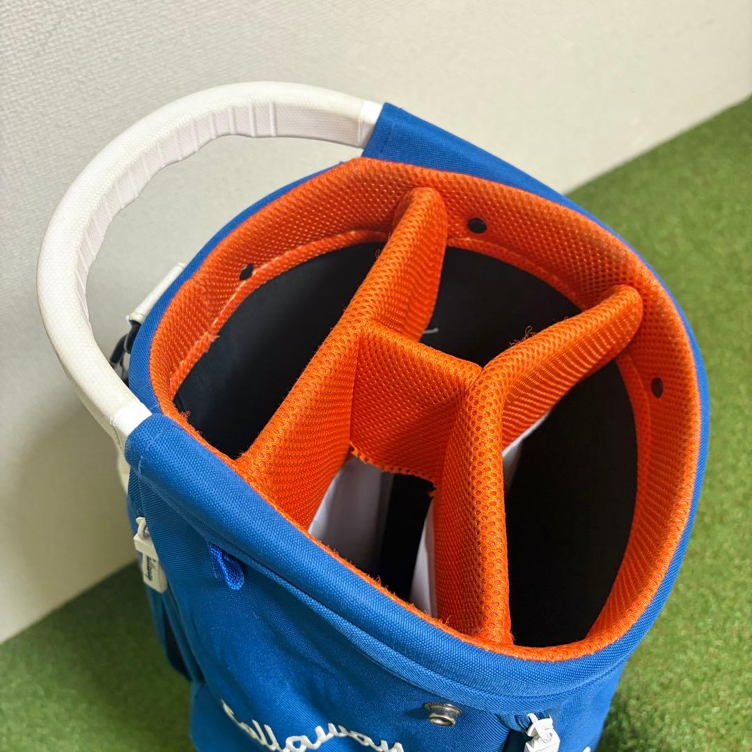 状態良好｜キャロウェイ　アドバンス　キャディバッグ　22JM　ブルー　青