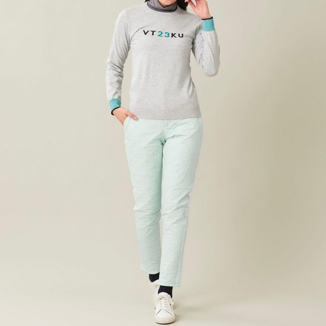 【新品未使用】23区ゴルフ M 高級ダイヤキルト 中綿ベーシックテーパードパンツ