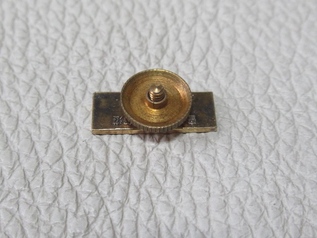 ■希少戦前1930年代美品！純銀製（シルバー） 滋賀県三等局長会 局長章バッジ