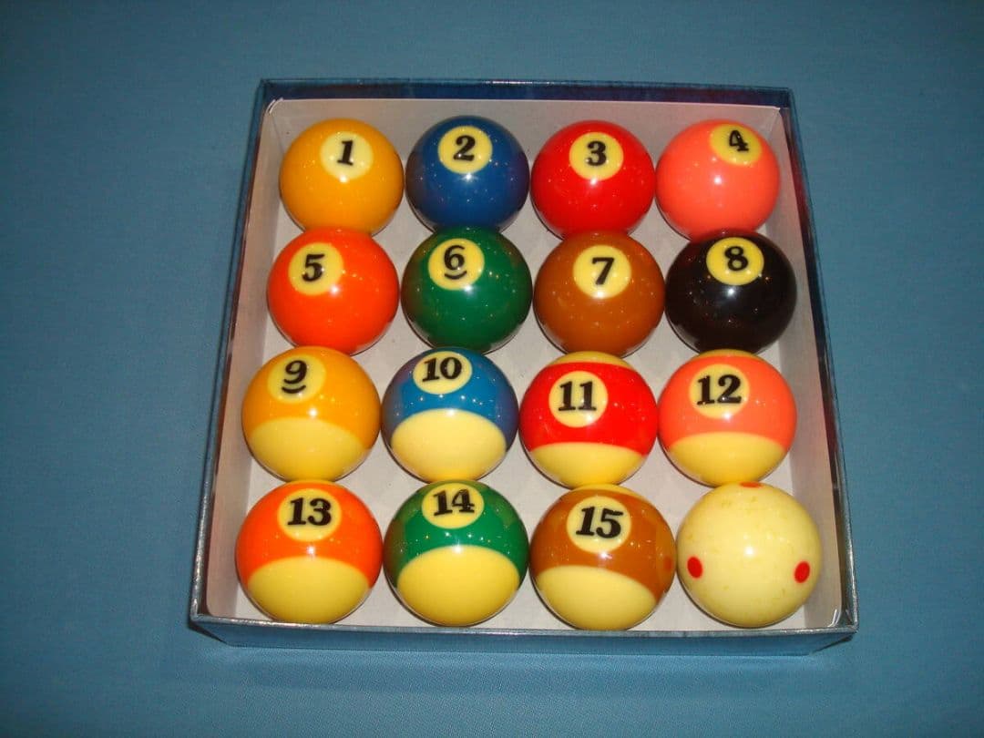 ◆◇【訳アリ品】　スーパーアラミスプロ TV プロカップ　ビリヤードボール◇◆