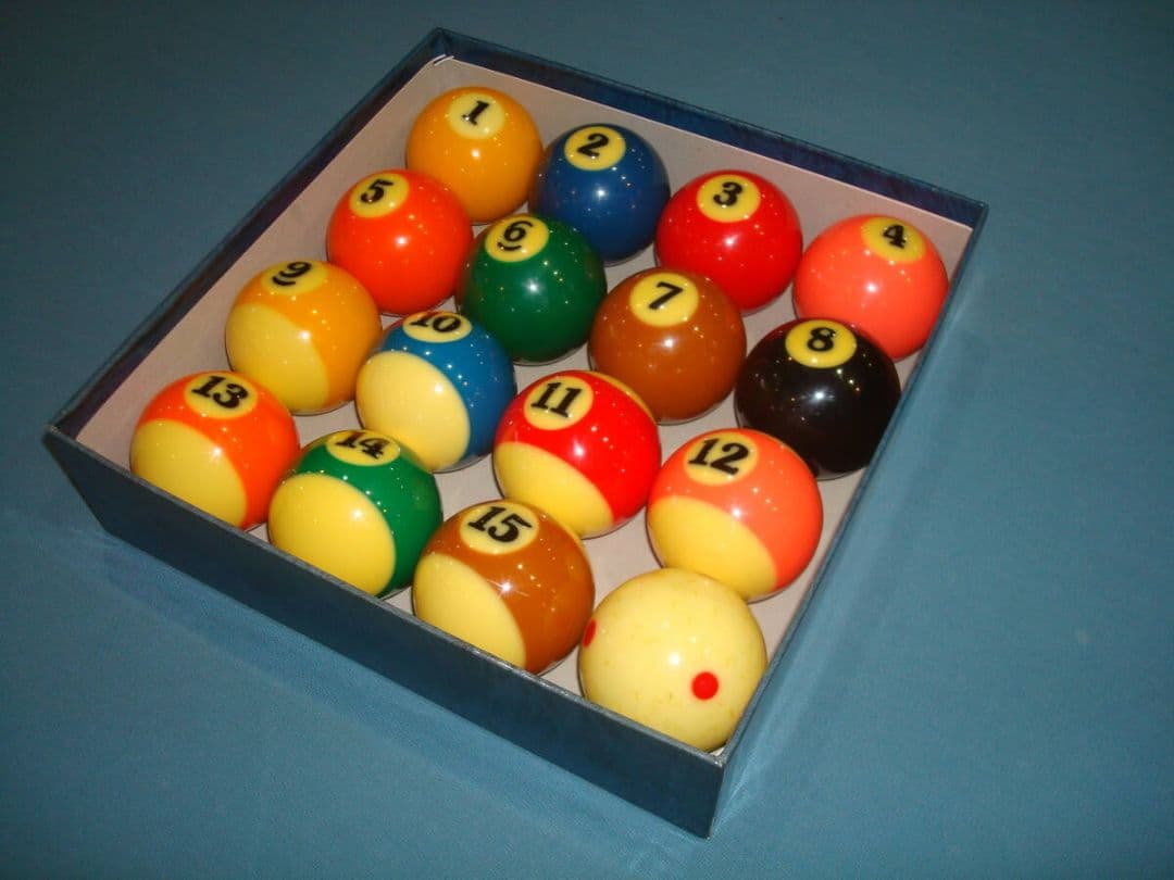 ◆◇【訳アリ品】　スーパーアラミスプロ TV プロカップ　ビリヤードボール◇◆