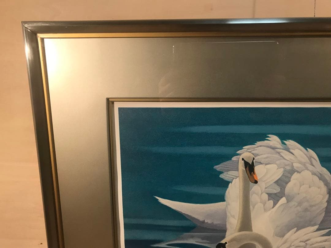 杉山寧　「淑」　リトグラフ　落款・エディション・作品証明シール有り