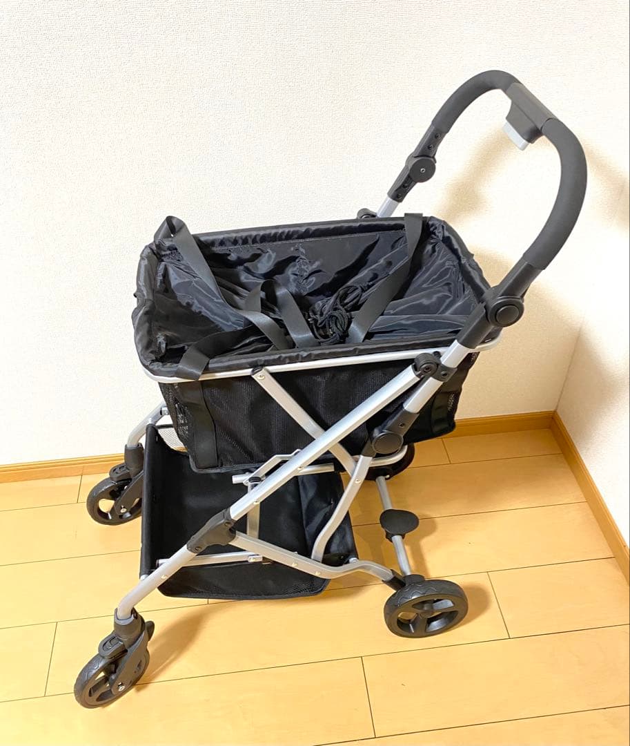 【美品】EcoCaエコカ マイカート　ショッピングカート シルバーカー