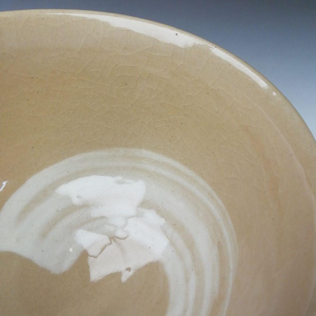 Ｔ３２８　茶碗　『赤膚焼』『尾西楽斎 造』　共箱　抹茶碗　茶道具