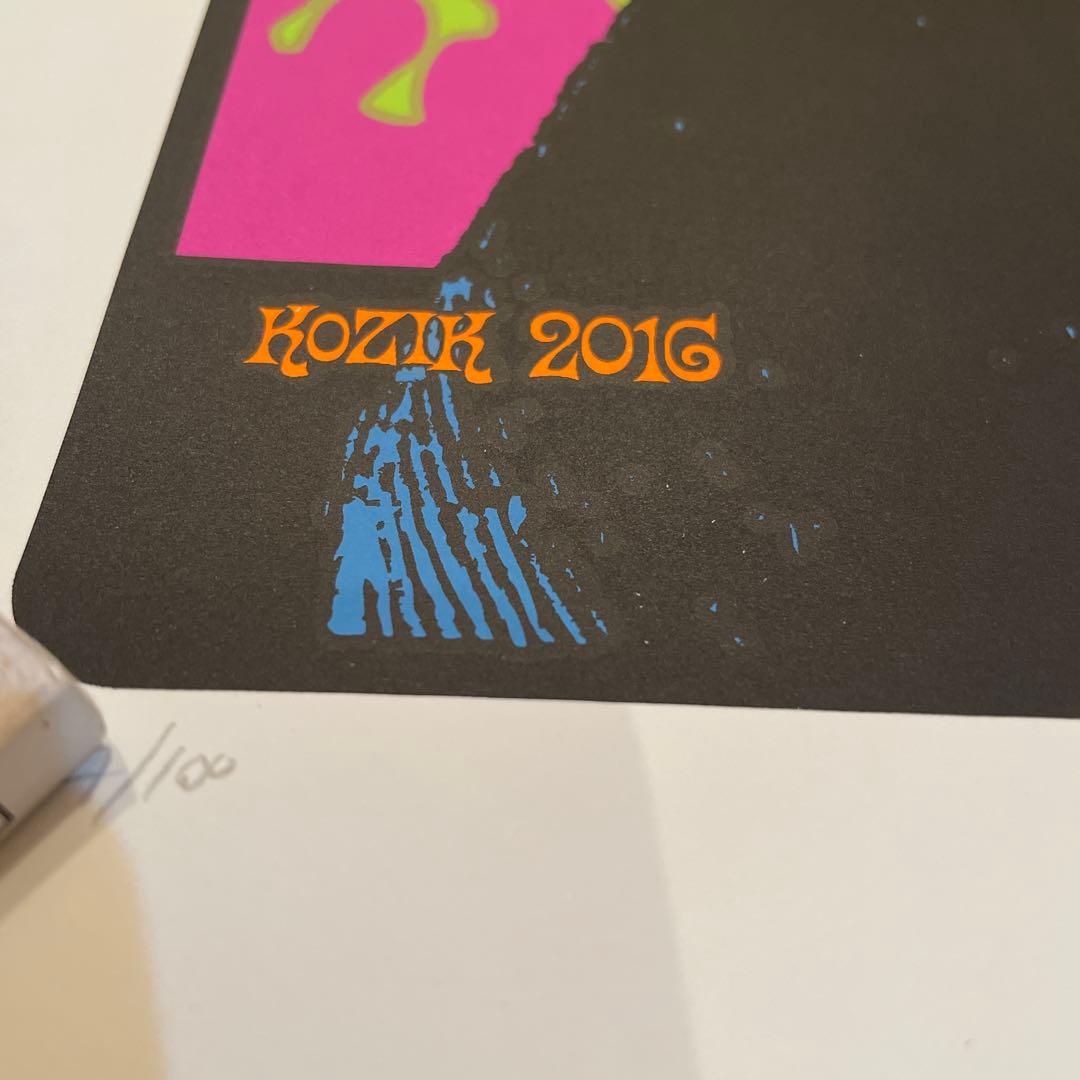 goodenough kozik シルクスクリーン ポスター 100枚限定
