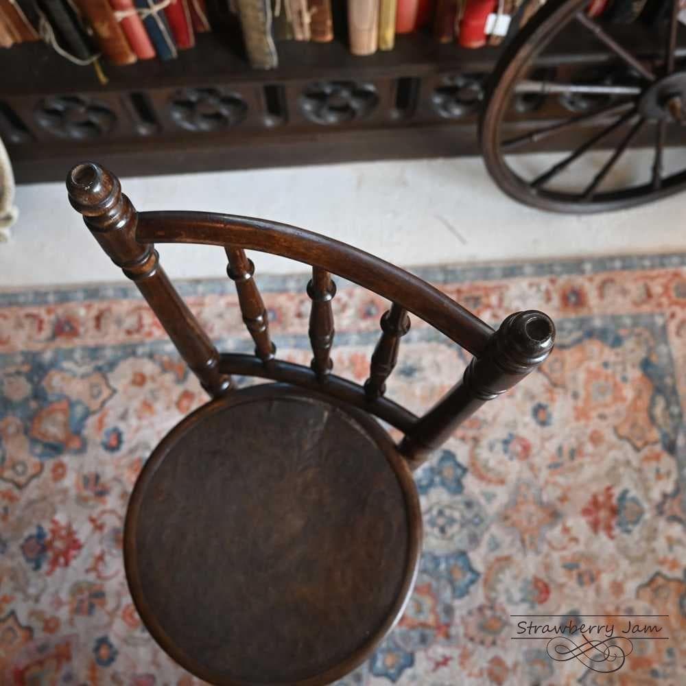 L3710-107-2 英国アンティーク ベントチェア ドールチェア ハイチェア