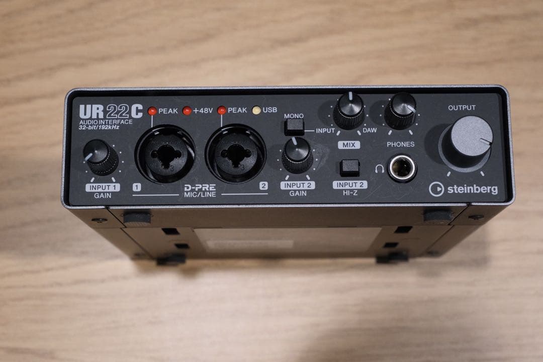 Steinberg UR22C USBオーディオインターフェース 即購入可