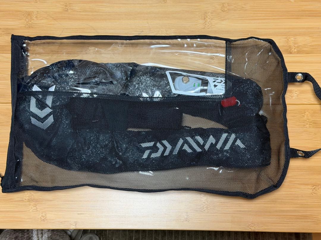 屋外未使用品 - ダイワ ウォッシャブルライフジャケットDF-2007