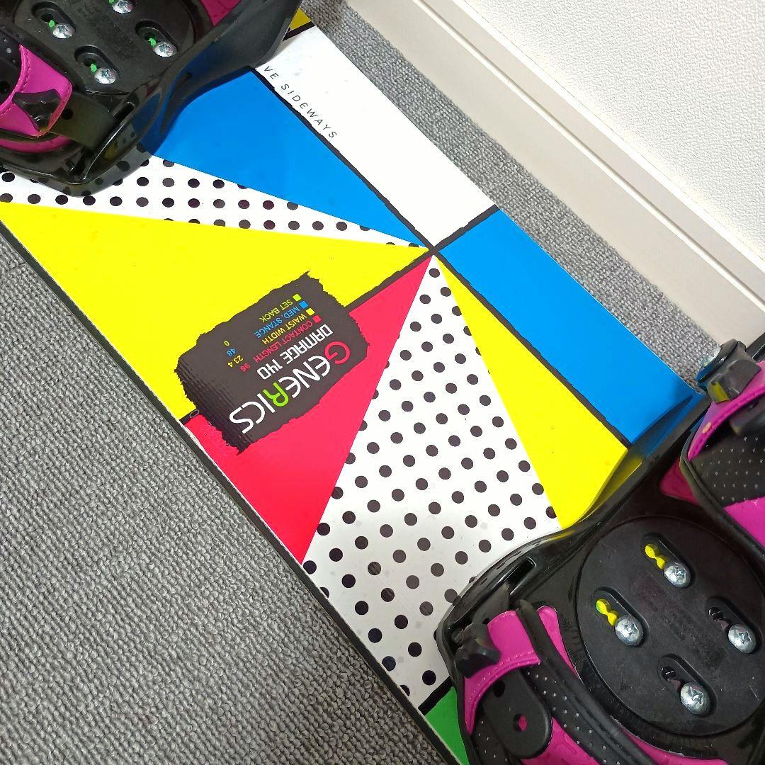 スノーボードセット Generics 140cm IGNIO S/M イグニオ