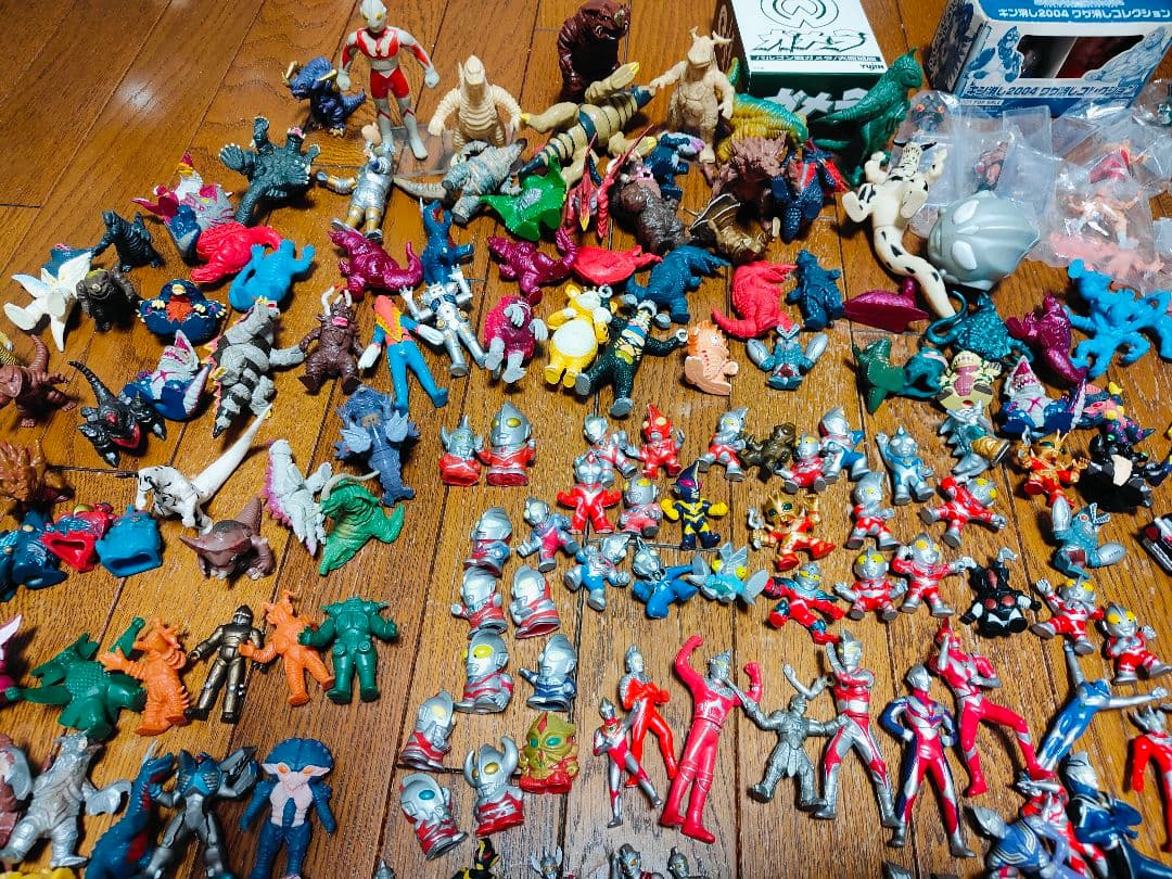 ウルトラマン 怪獣 ソフビ ガン消し 仮面ライダー フィギュア まとめ売り