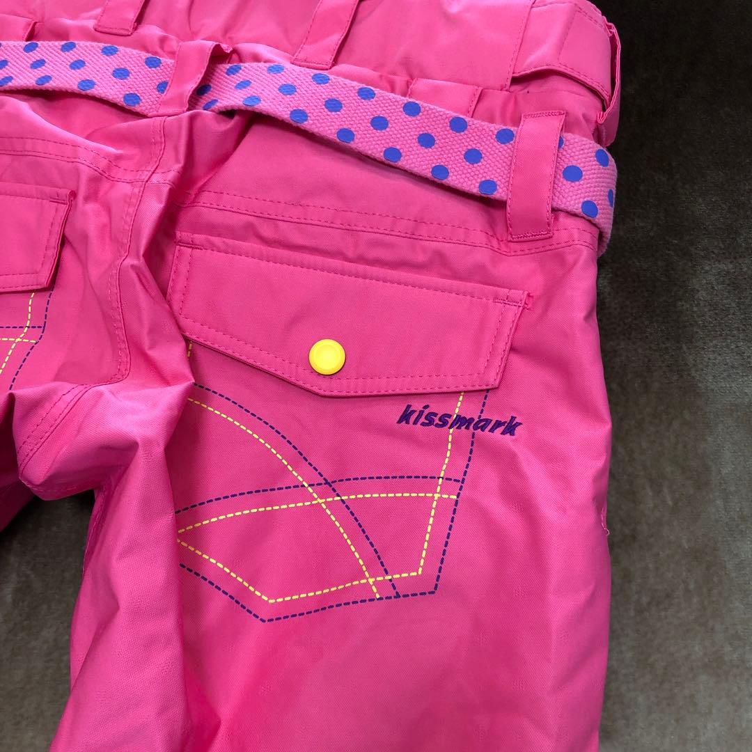 kissmark スノーウェア　レディースML 新品♫ スノーボード　上下セット