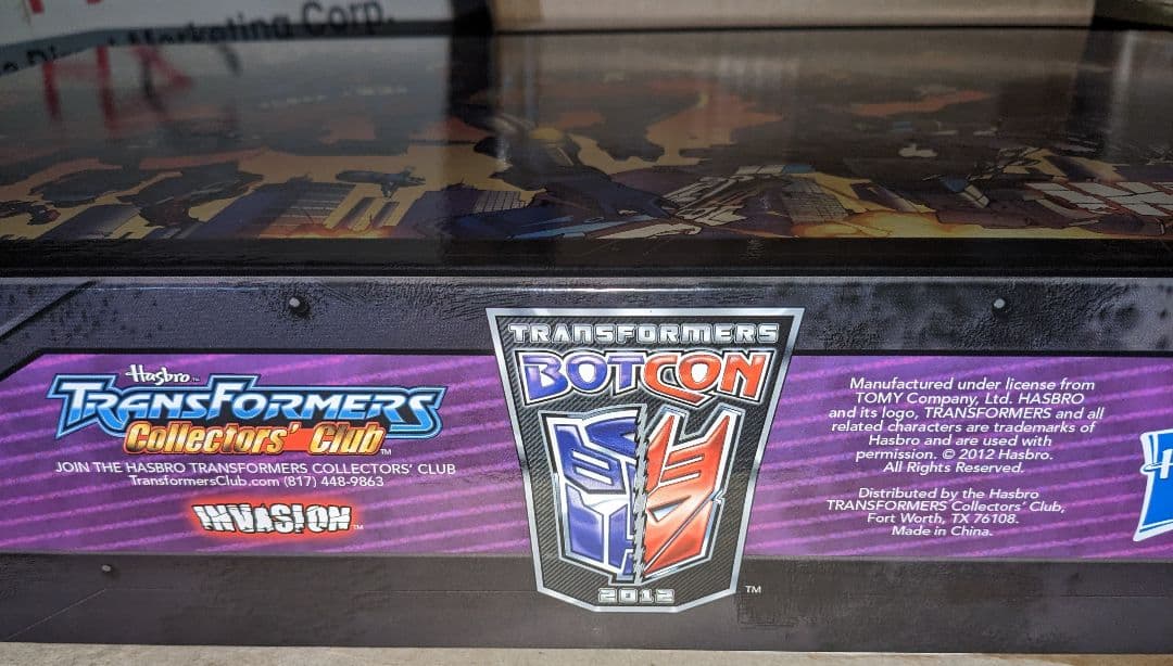トランスフォーマー ボットコン 2012 限定ボックス
