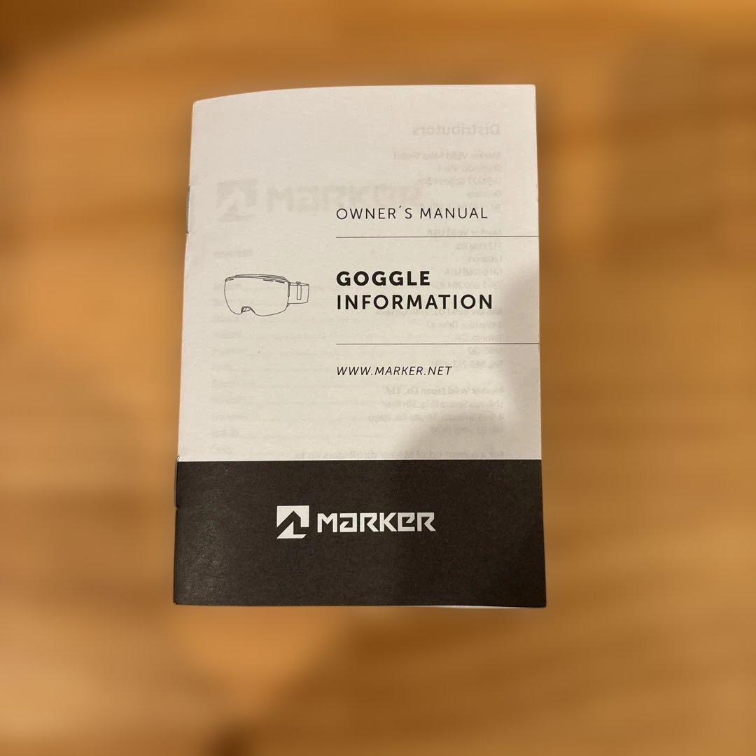 MARKER SQUADRON MAGNET+ 偏光レンズ ゴーグル