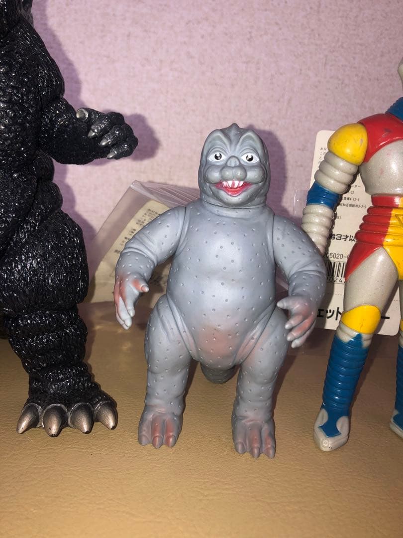 ゴジラシリーズ5体★タグ付き5体バンダイJAPANフィギュア　円谷英二　円谷プロ