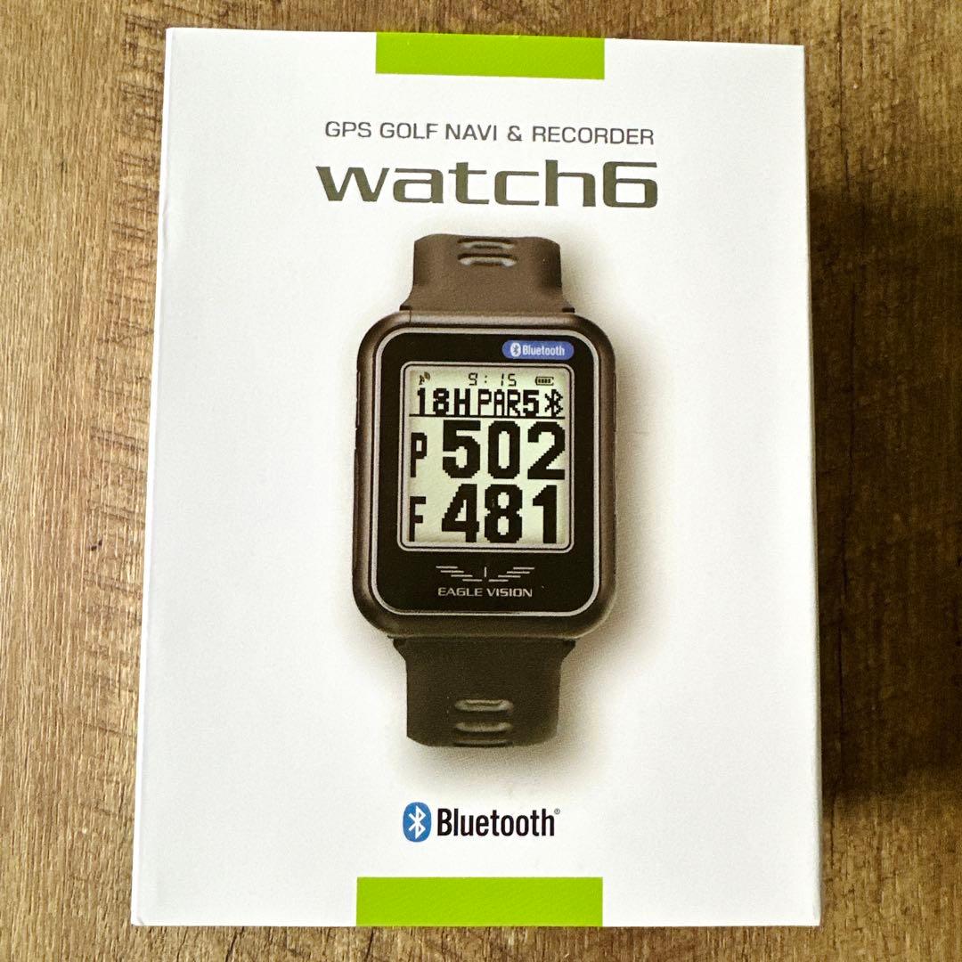 イーグルビジョン ウォッチ6 ブラックGPSナビ EV-236