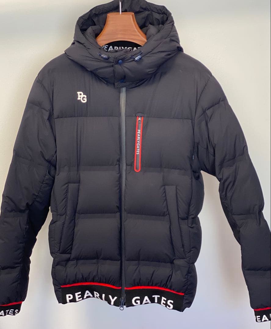 【PEARLY GATES 】美品！暖かいフード付きダウンジャケット サイズ5