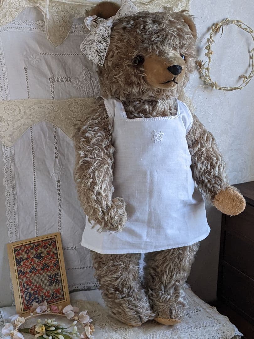 【g】アンティークベア　アンティークテディベア　大きなハーマン