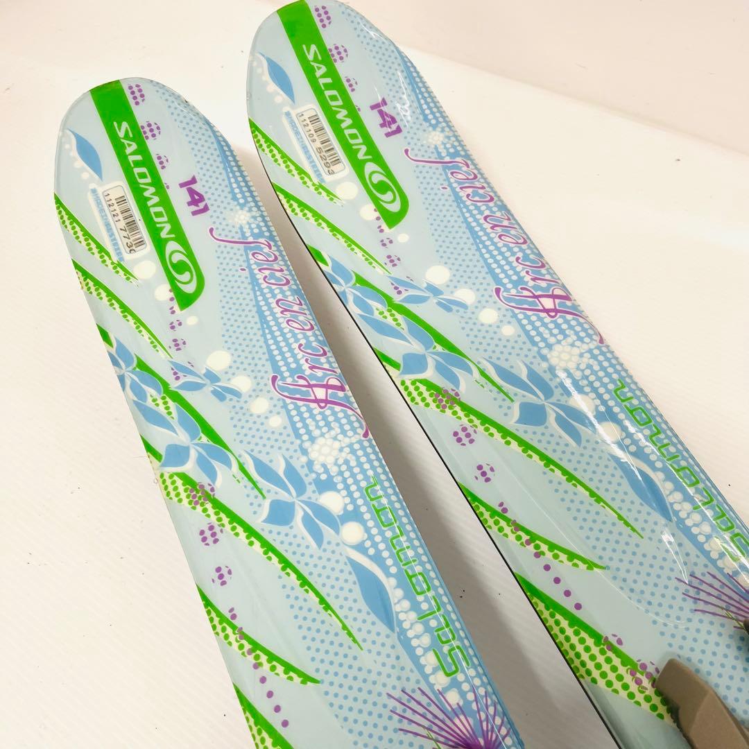 サロモン　アルカンシエル　スキー　セット　スキー板　レディース　ジュニア　キッズ