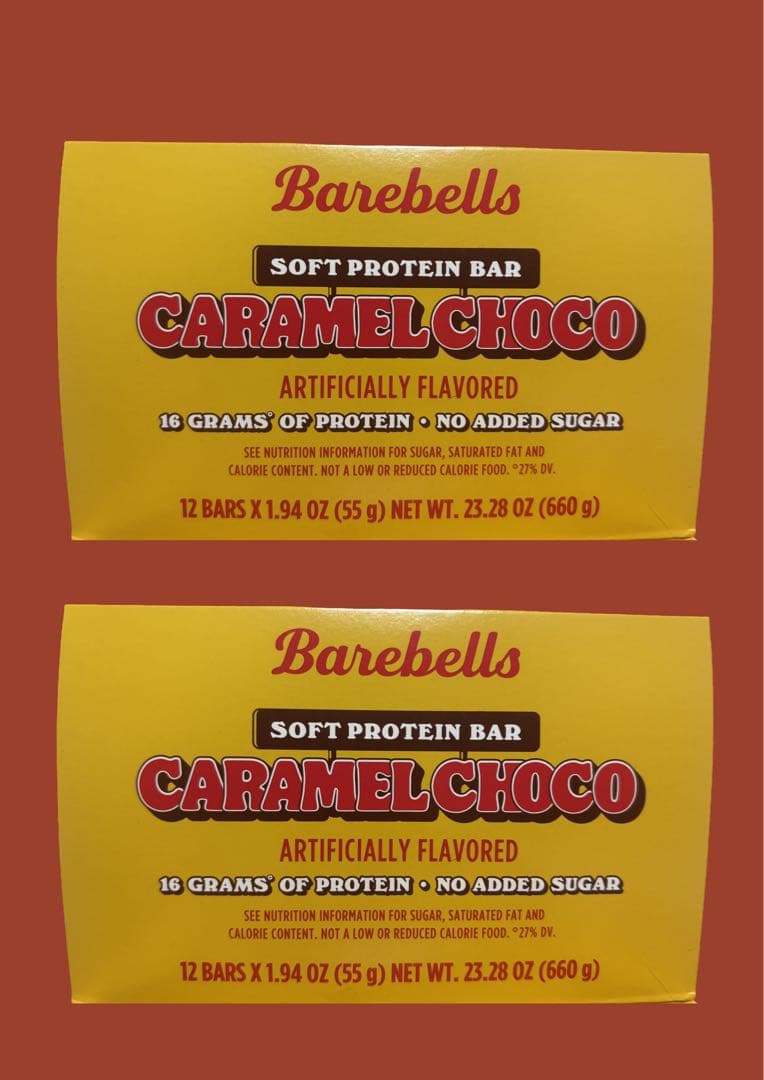 【12本】Barebells キャラメルチョコ プロテインバー