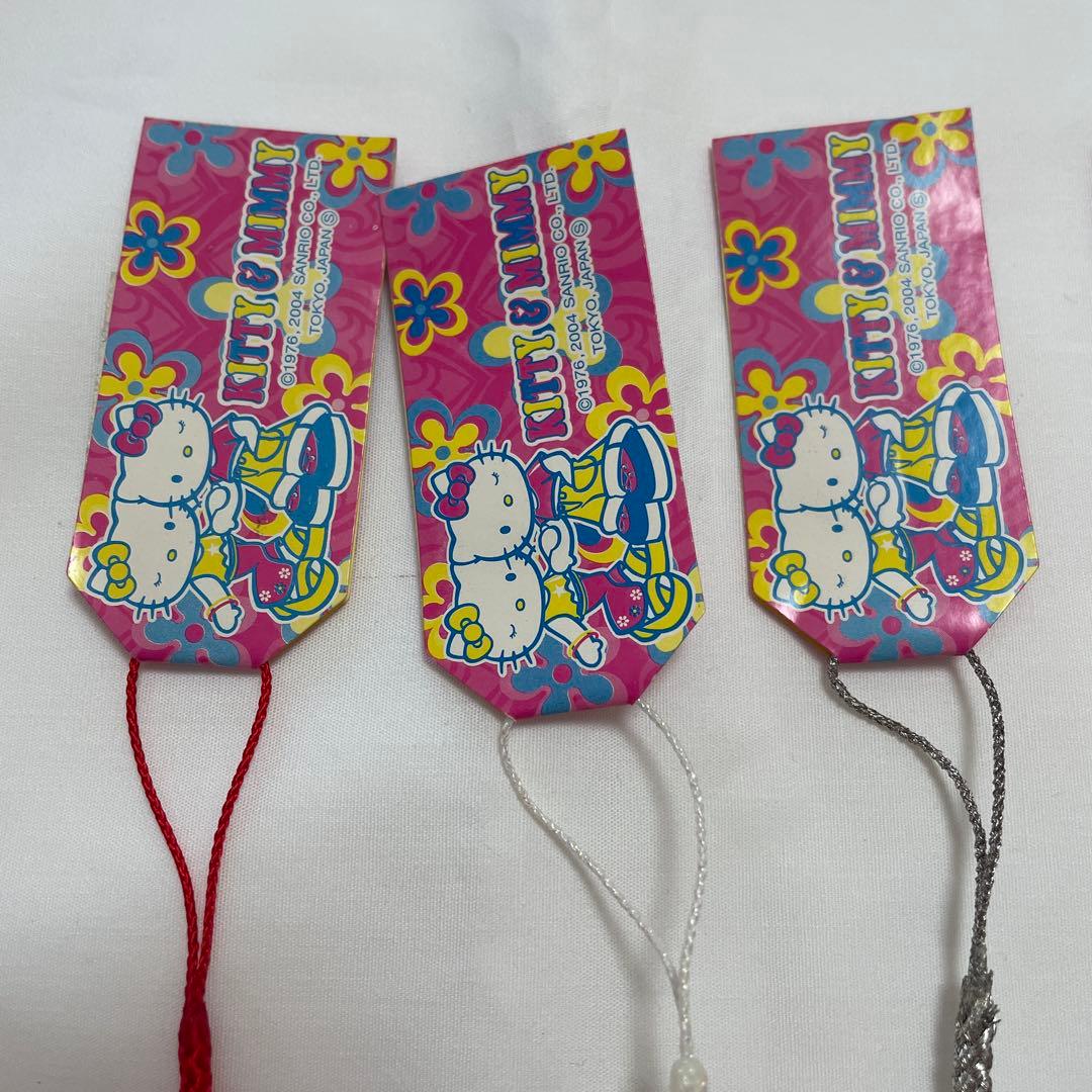 新品◆ハローキティ ご当地キティ 根付けストラップ キティ&ミミィ 10個セット