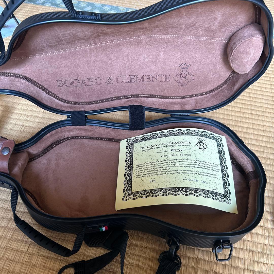 ボガーロアンドクレメンテ　バイオリンケース ブラック　Alexander