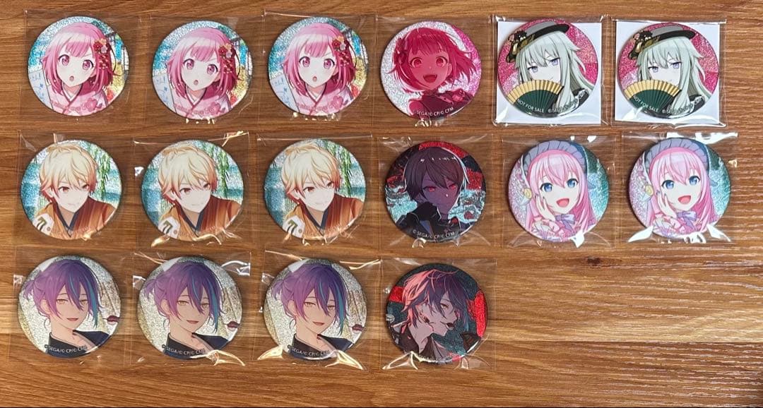 プロセカ　缶バッジ　まとめ売り