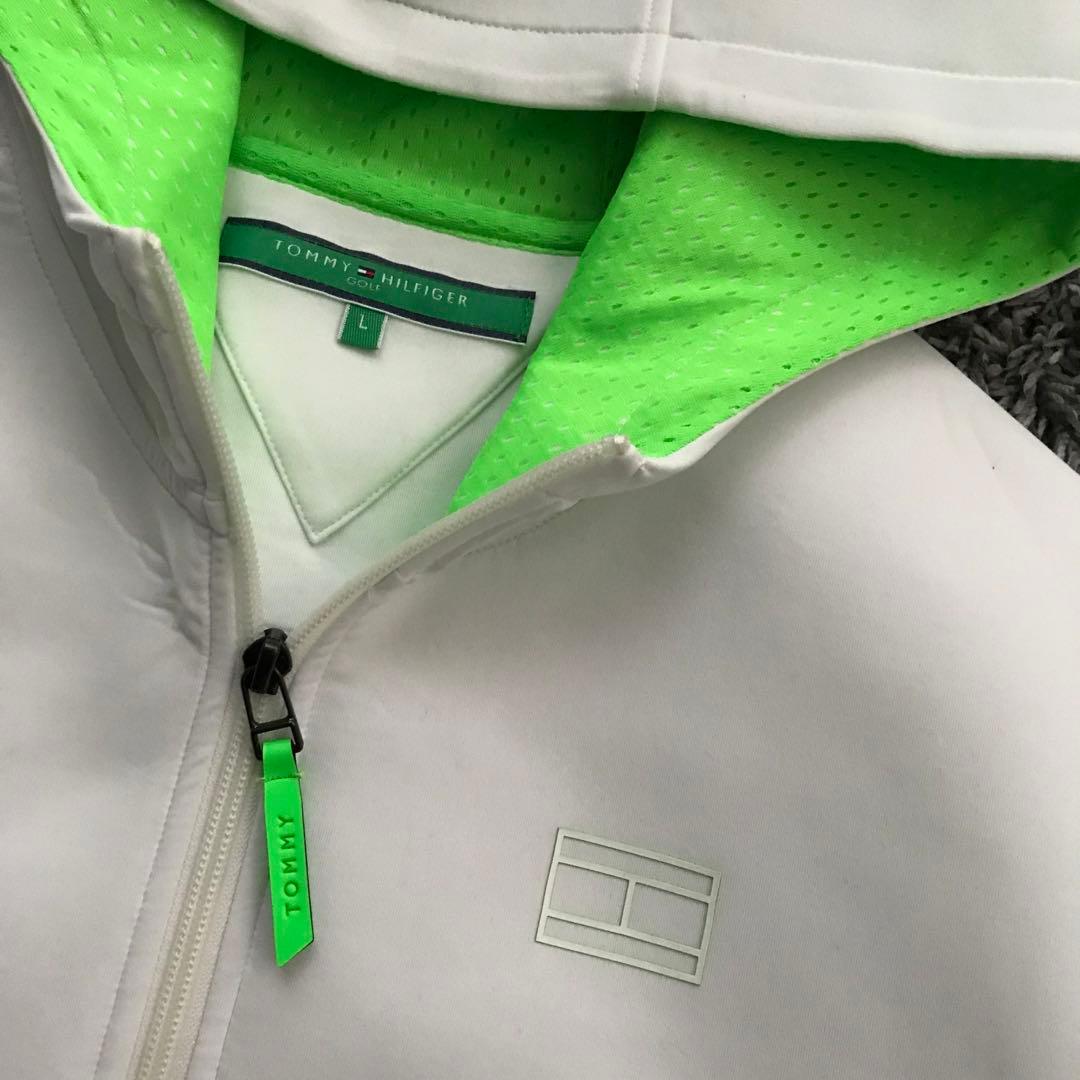   GOLF ロゴライ　ダンボールニットパーカー　L