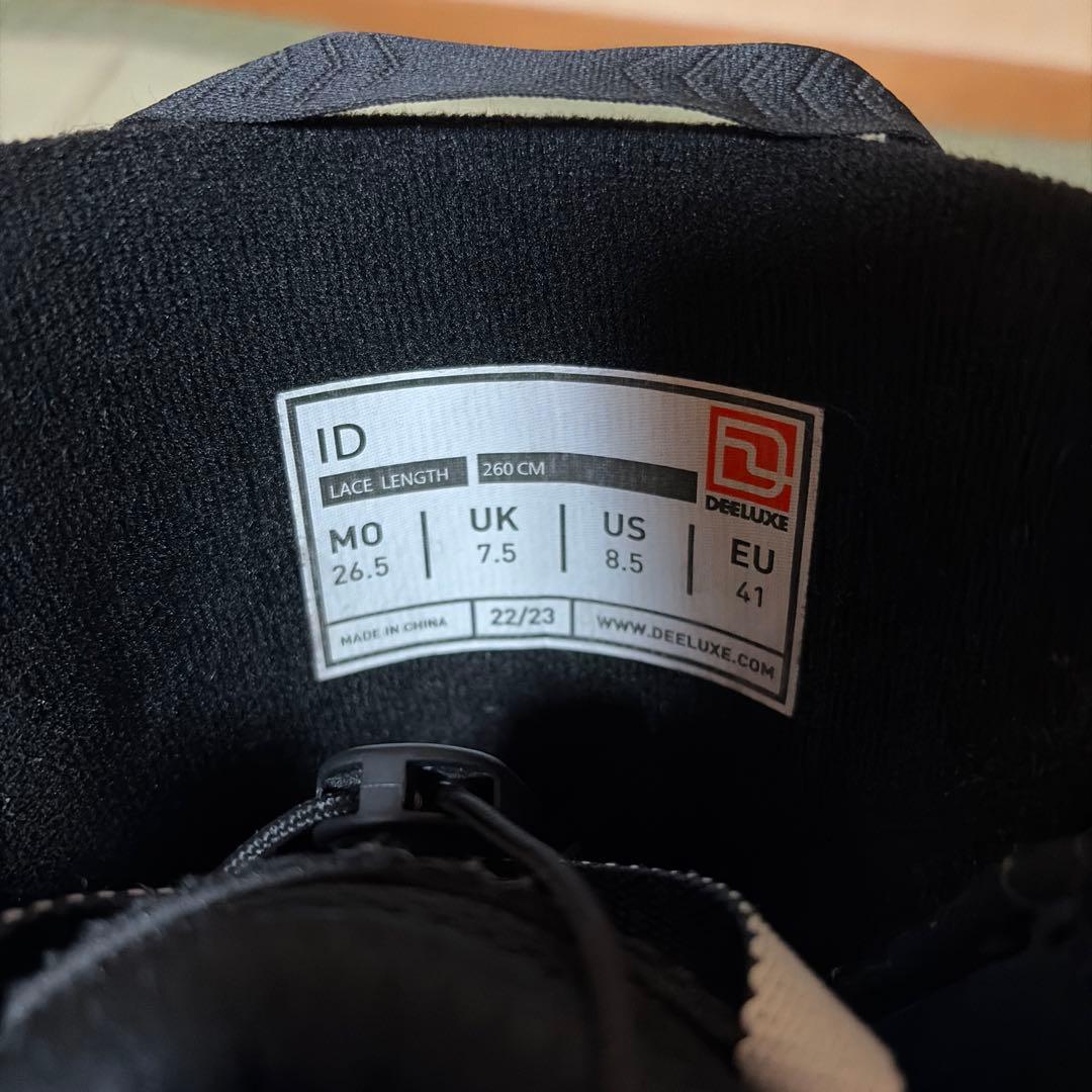 DEELUXE ID 22-23モデル　26.5センチ　ジャンク扱い