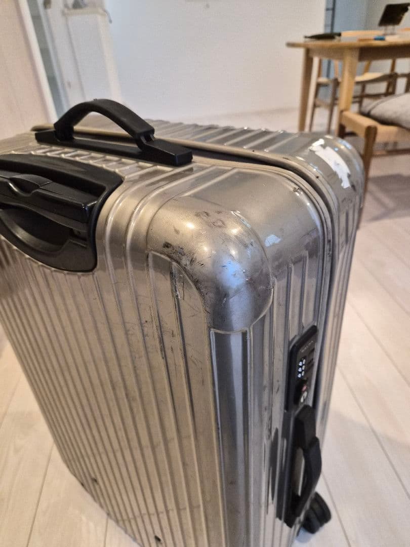RIMOWA リモワ サルサ105L スーツケース 4輪シルバー TSA 旧ロゴ
