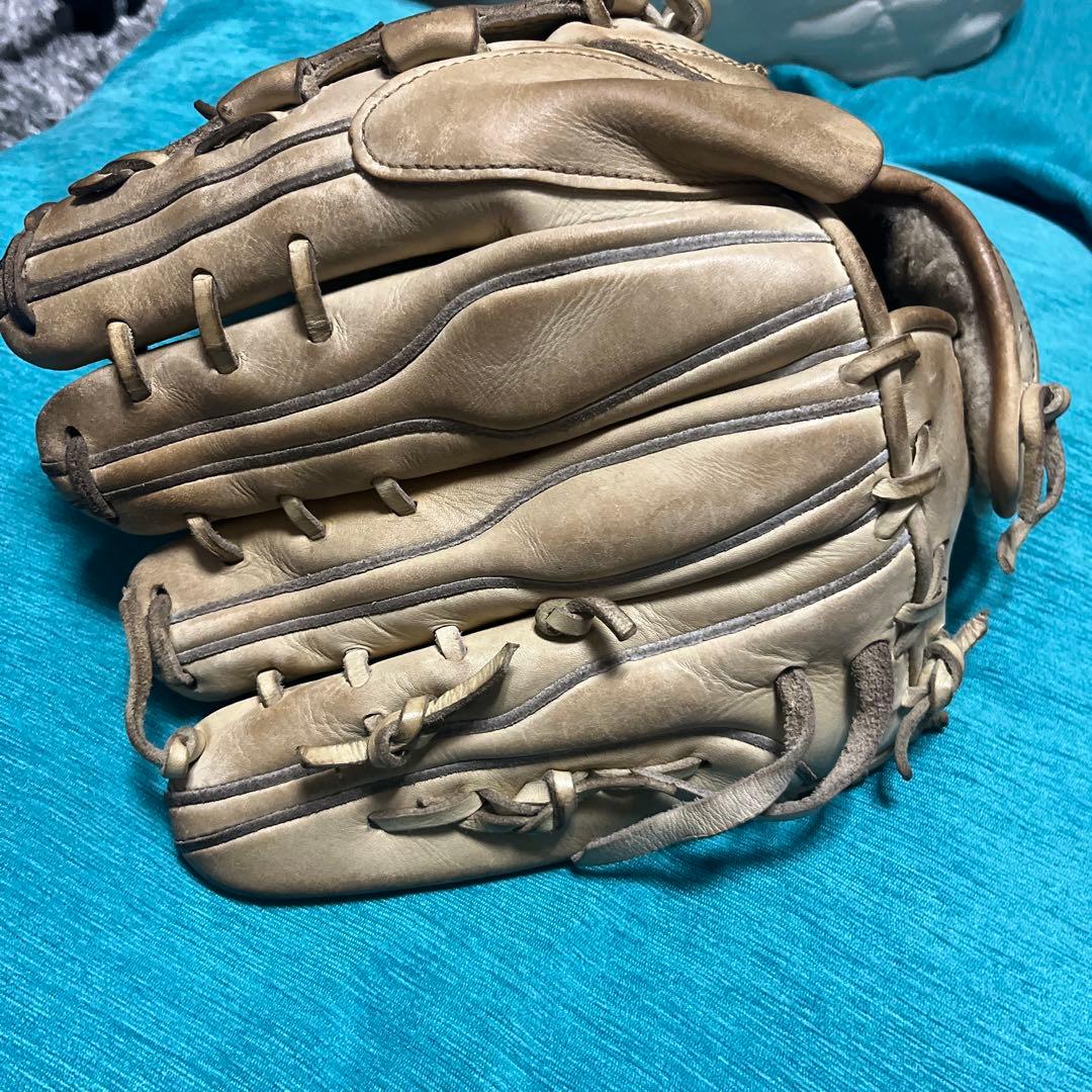 硬式野球グローブ ベージュ