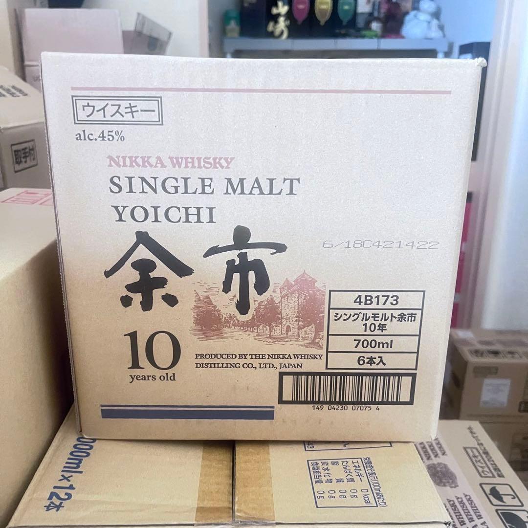 ニッカウイスキー　余市10年　1ケース　6本入り