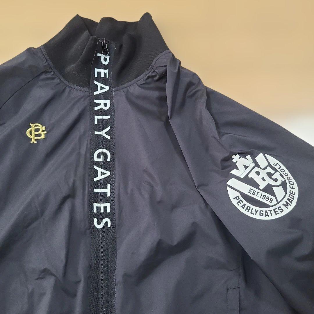 PEARLY GATES フルジップジャケット ブラック サイズ5