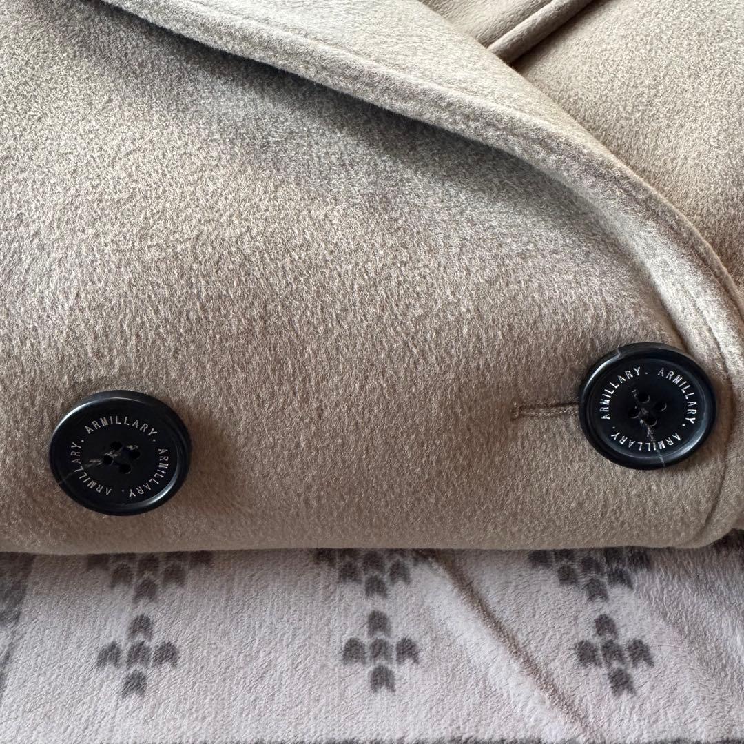 【新品・未使用！】Armillary 末吉秀太 ダブルPコート アイボリー