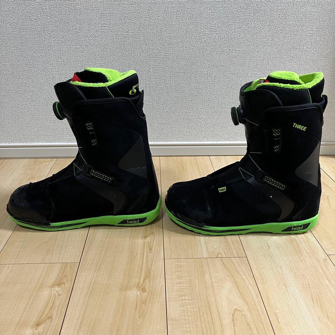 【即日発送】head ヘッド スノボブーツ　THREE スリー 28.0cm